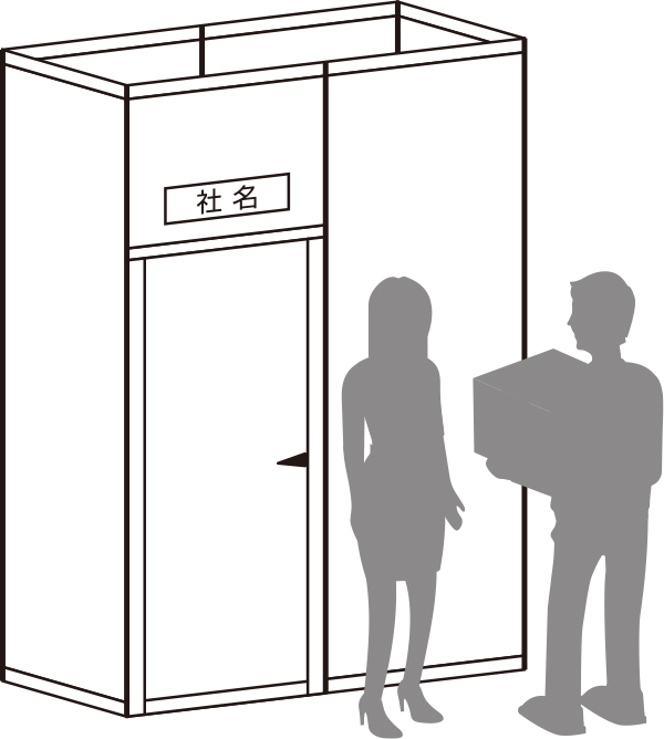 会場内ストックルーム イメージ